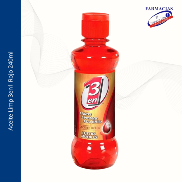 Aceite Limp 3en1 Rojo 240ml