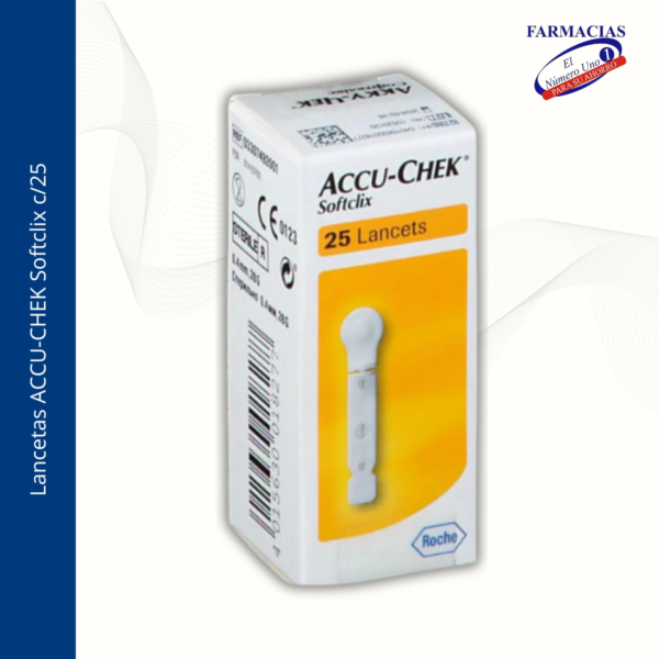 Lancetas ACCU-CHEK Softclix c/25